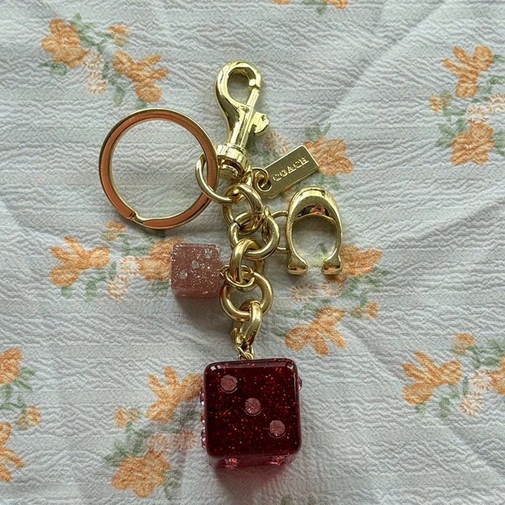 Coach Dice Cluster Bag Charm - Picture 4 of 5